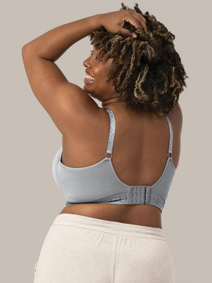 Kindred Bravely Sublime Hands-Free Pumping & Nursing Bra Grey