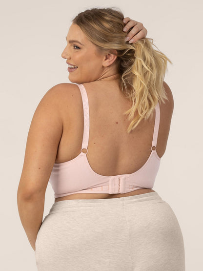 Kindred Bravely Sublime Hands-Free Pumping & Nursing Bra Pink Heather