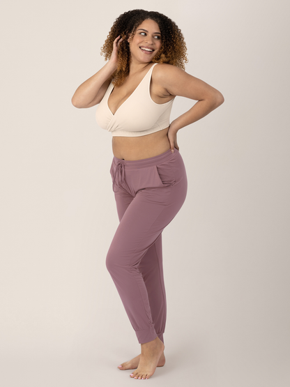 Kindred Bravely Sublime Adjustable Crossover Nursing & Lounge Bra Stone