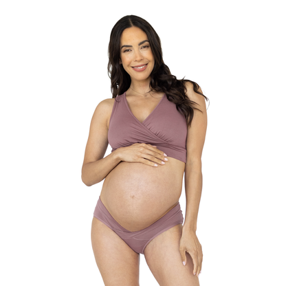 Under-the-Bump Bikini Underwear (5-Pack) Maternity/Postpartum