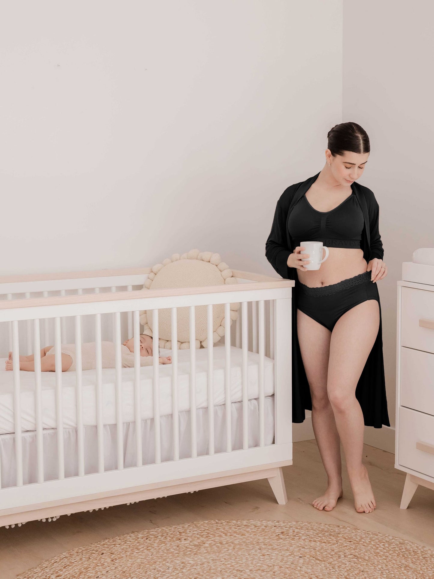 Kindred Bravely High-Waisted Postpartum Underwear Pack Assorted Neutrals