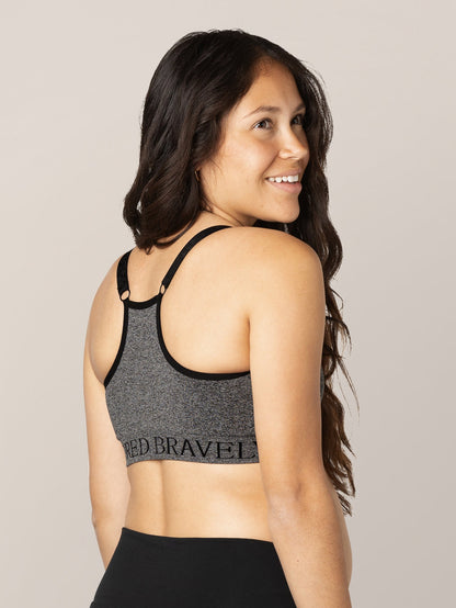 Kindred Bravely Sublime Nursing Sports Bra Heather Grey