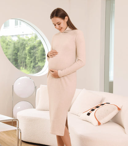 Turtleneck Sweater Dress