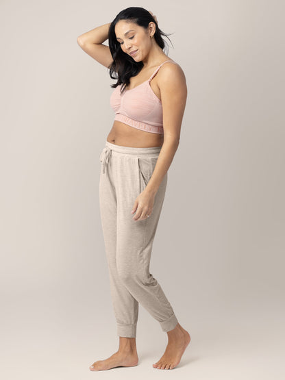 Kindred Bravely Sublime Hands-Free Pumping & Nursing Bra Pink Heather