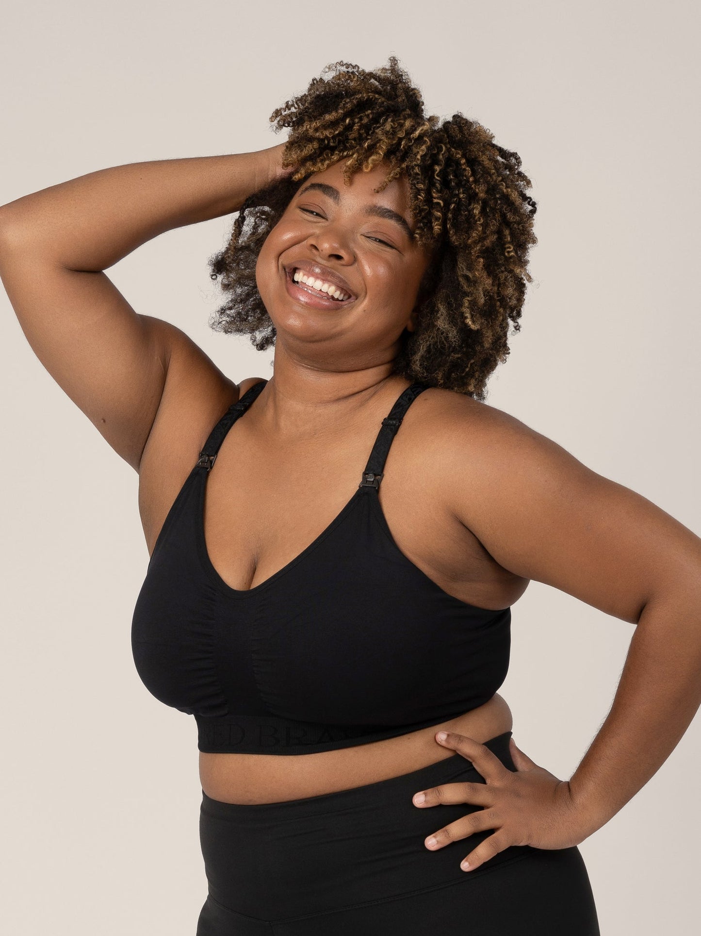 Kindred Bravely Sublime Nursing Sports Bra Black