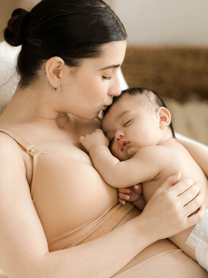 Kindred Bravely Signature Sublime Contour Maternity & Nursing Bra Beige