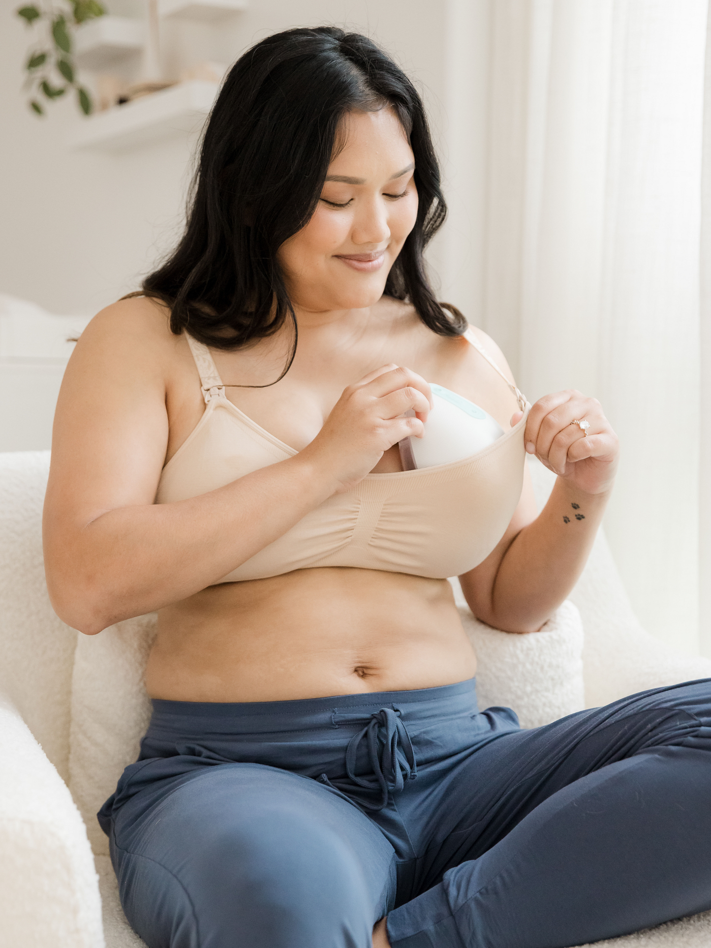 Kindred Bravely Simply Sublime Nursing Bra Beige