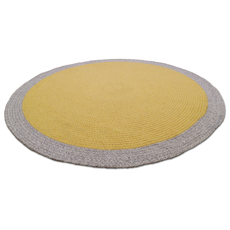 Nattiot Nolan Tumeric Children's Rug in Braided Wool