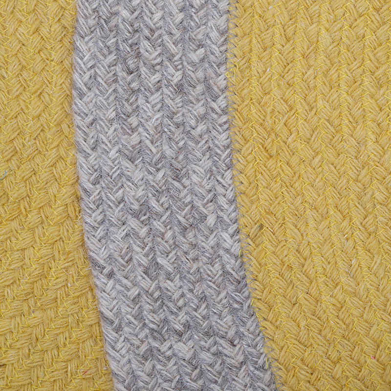 Nattiot Nolan Tumeric Children's Rug in Braided Wool