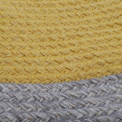 Nattiot Nolan Tumeric Children's Rug in Braided Wool