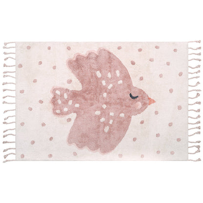Nattiot Birdy Children's Rug with Bird Pattern