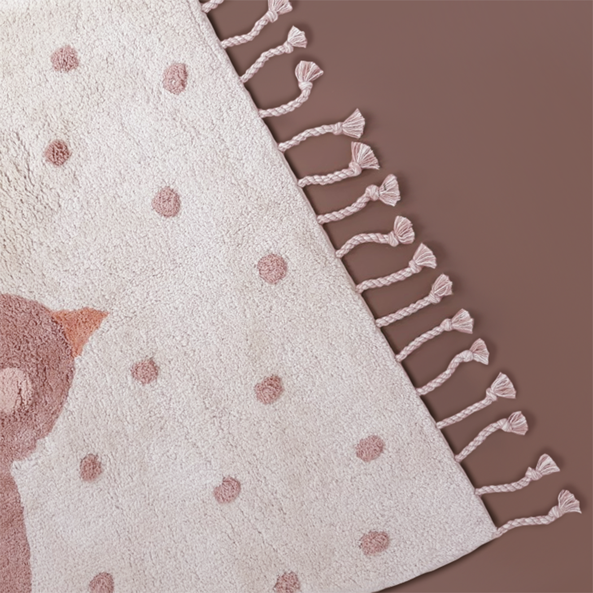 Nattiot Birdy Children's Rug with Bird Pattern