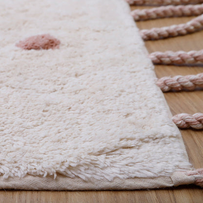 Nattiot Birdy Children's Rug with Bird Pattern