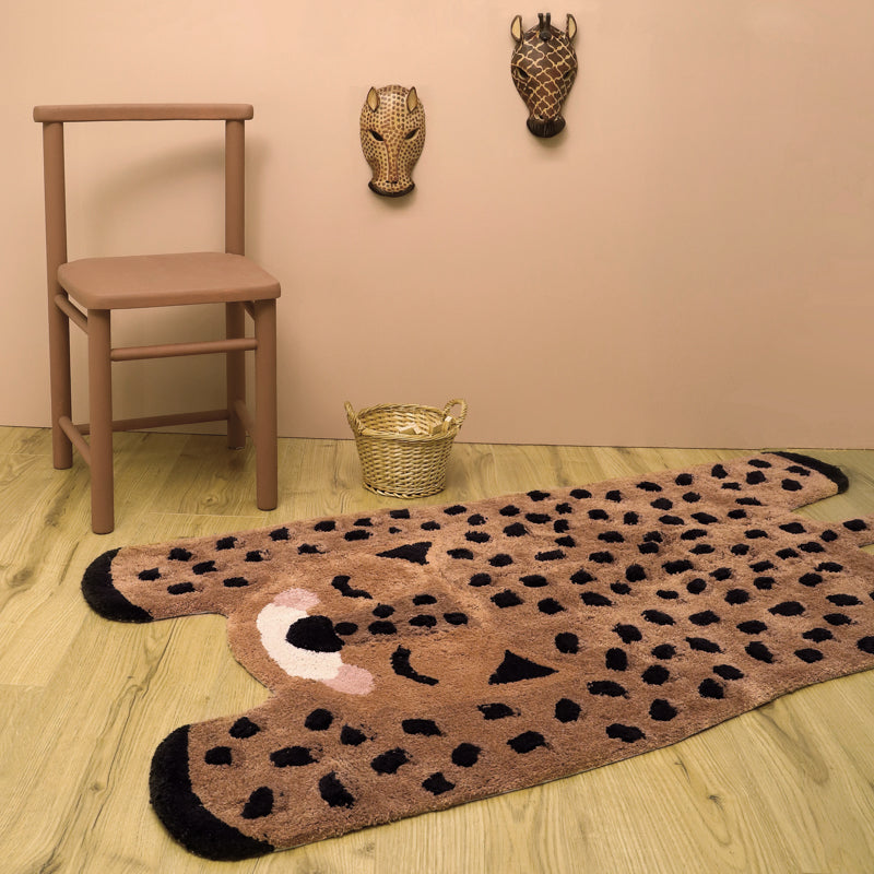 Nattiot Little Cheetah Children's Rug