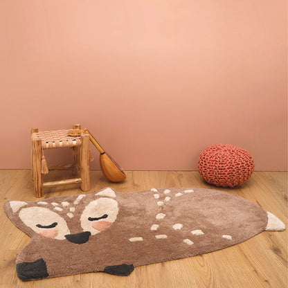 Nattiot Little Deer Children's Rug Fawn