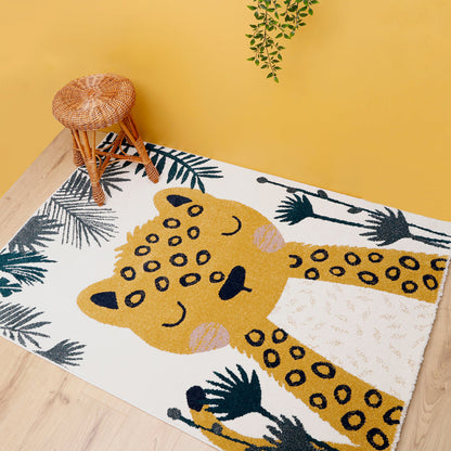 Nattiot Sören Children's Rug Leopard