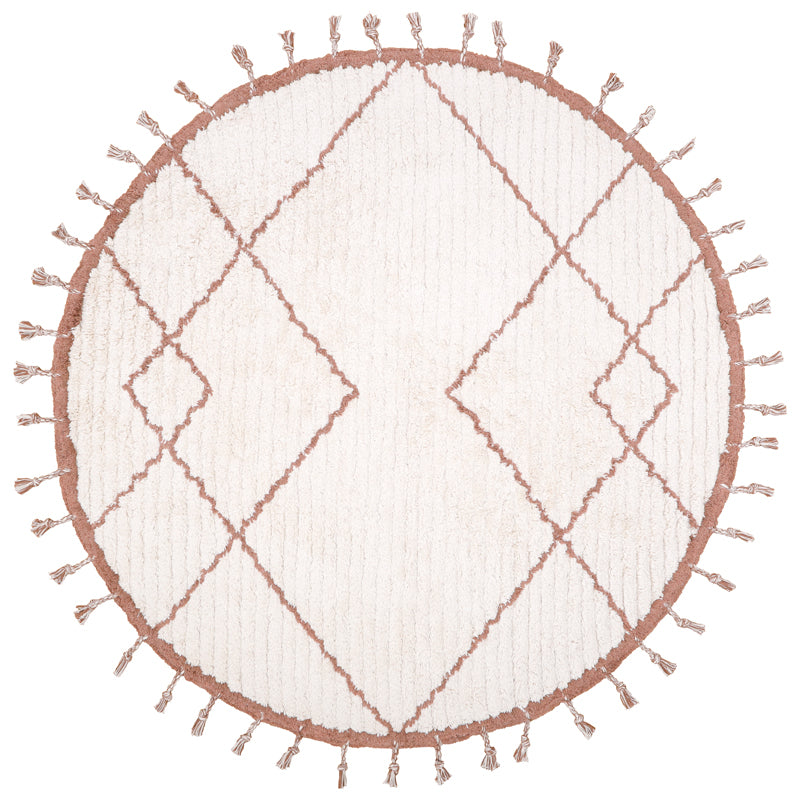 Nattiot Côme Naturel Cork Round Children's Rug
