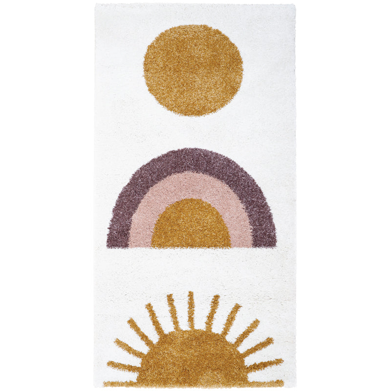Nattiot Sunshine Rainbow Girl Rug