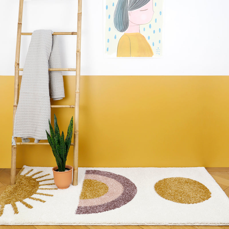 Nattiot Sunshine Rainbow Girl Rug