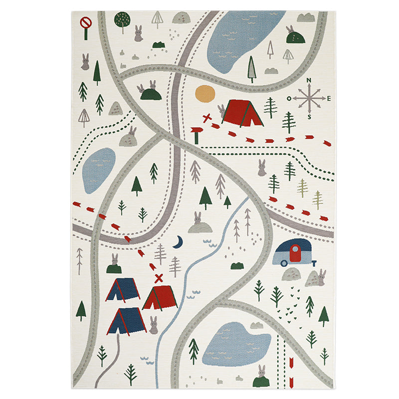 Nattiot Little Camper Indoor & Outdoor Children's Play Mat