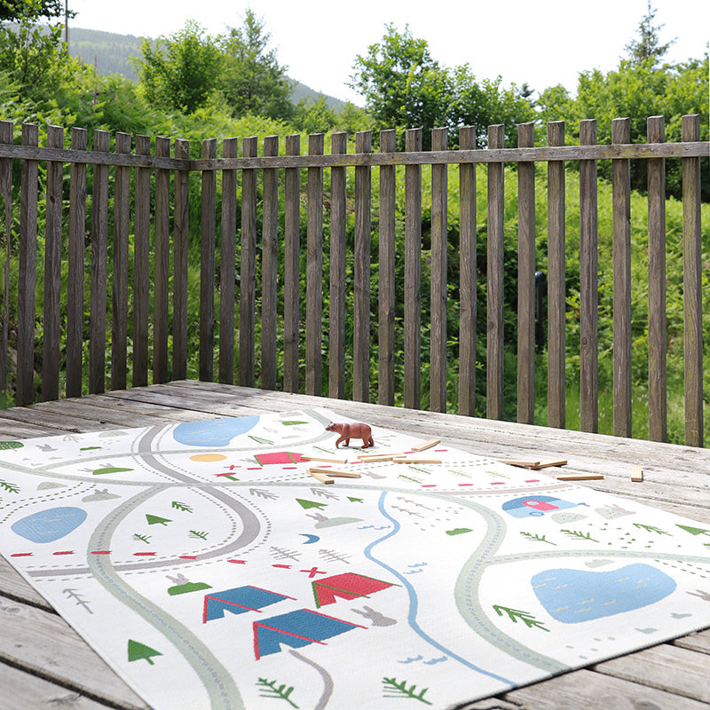 Nattiot Little Camper Indoor & Outdoor Children's Play Mat
