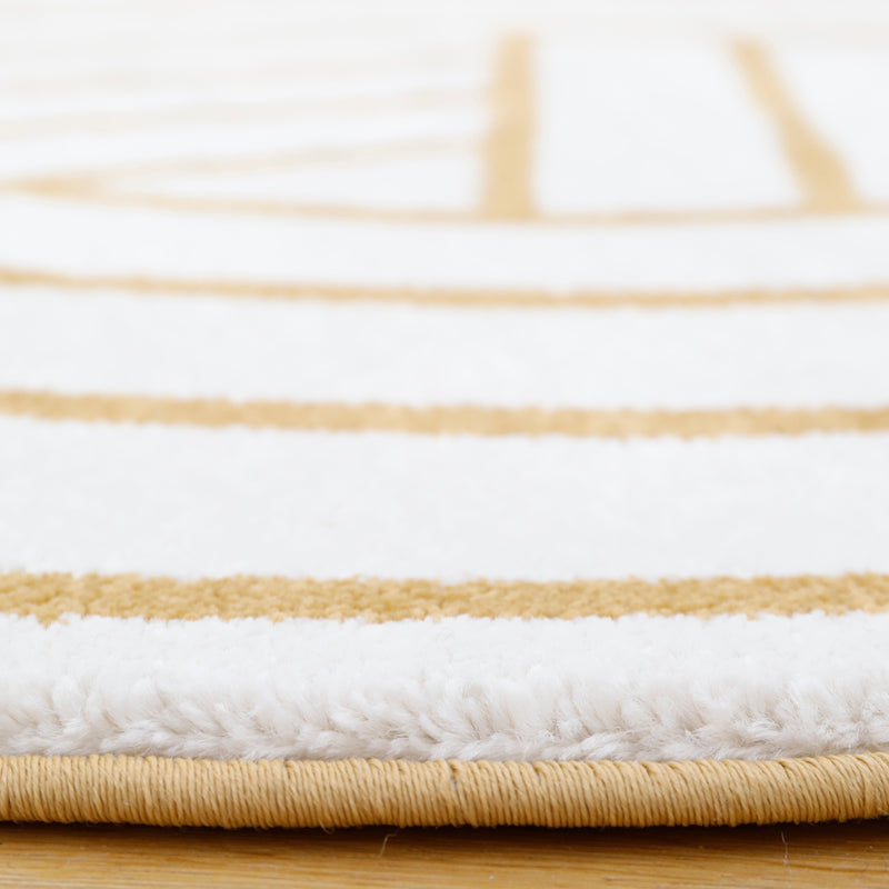 Nattiot Luisa S Geometric Round Rug
