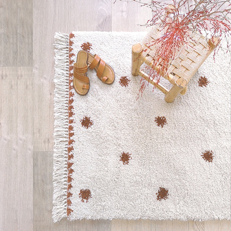 Nattiot Wooly Brick S Bohemian Children's Rug