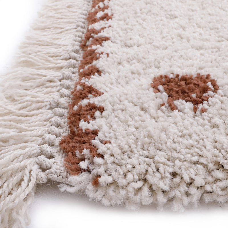 Nattiot Wooly Brick S Bohemian Children's Rug