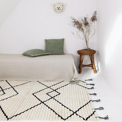 Nattiot Viktor Black M Bohemian Children's Rug