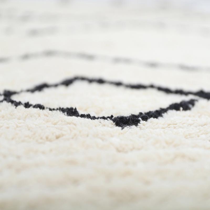 Nattiot Viktor Black M Bohemian Children's Rug