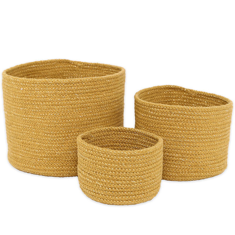Nattiot Ilse Honey Set of 3 Storage Baskets