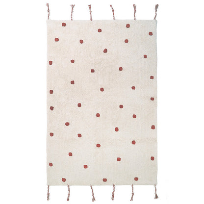 Nattiot Nümi Amber Children's Rug with Dots