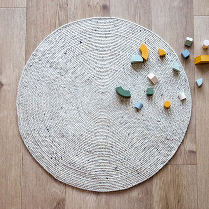 Nattiot Neethu Natural M Felted Wool Rug