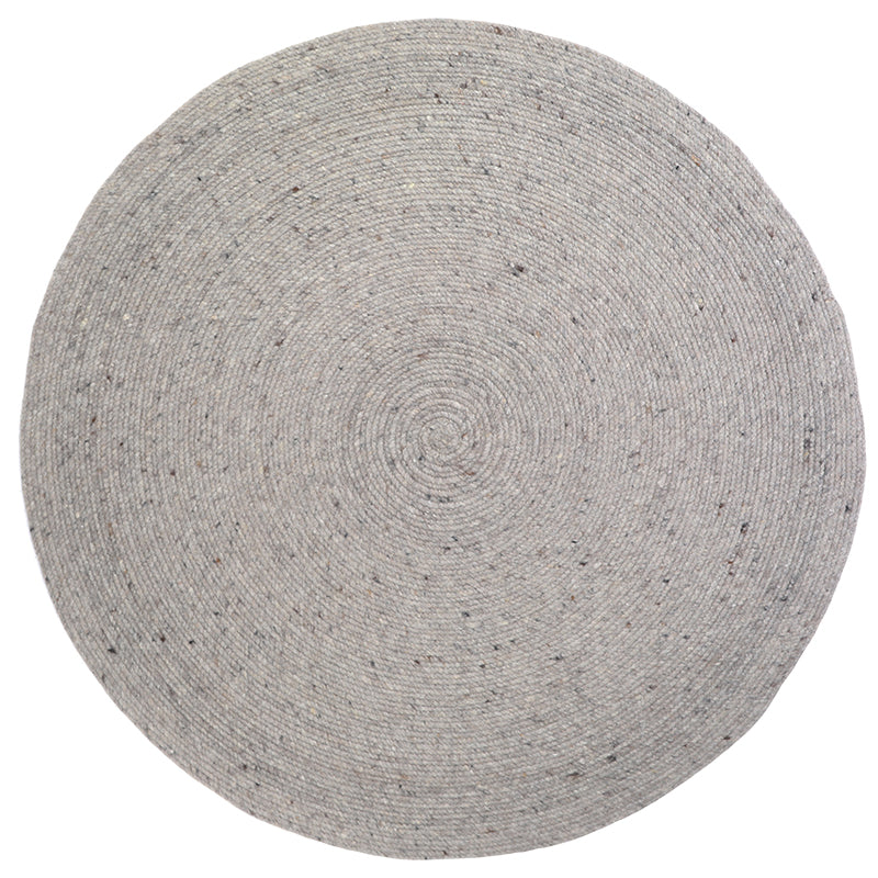 Nattiot Neethu Grey S Felted Wool Rug