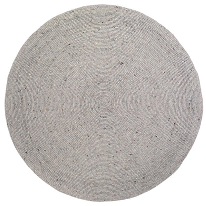 Nattiot Neethu Grey S Felted Wool Rug