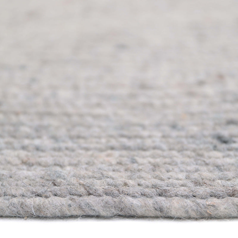Nattiot Neethu Grey M Felted Wool Rug