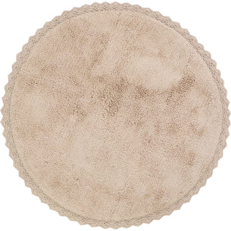 Nattiot Perla Nude Crochet Finish Rug