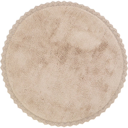 Nattiot Perla Nude Crochet Finish Rug