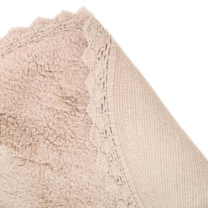 Nattiot Perla Nude Crochet Finish Rug