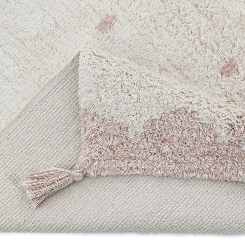 Nattiot Minna Children's Rug with Polka Dots