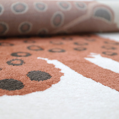 Nattiot Kleo Sienna Little Leopard Children's Rug