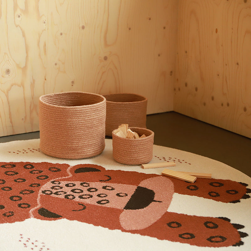 Nattiot Kleo Sienna Little Leopard Children's Rug
