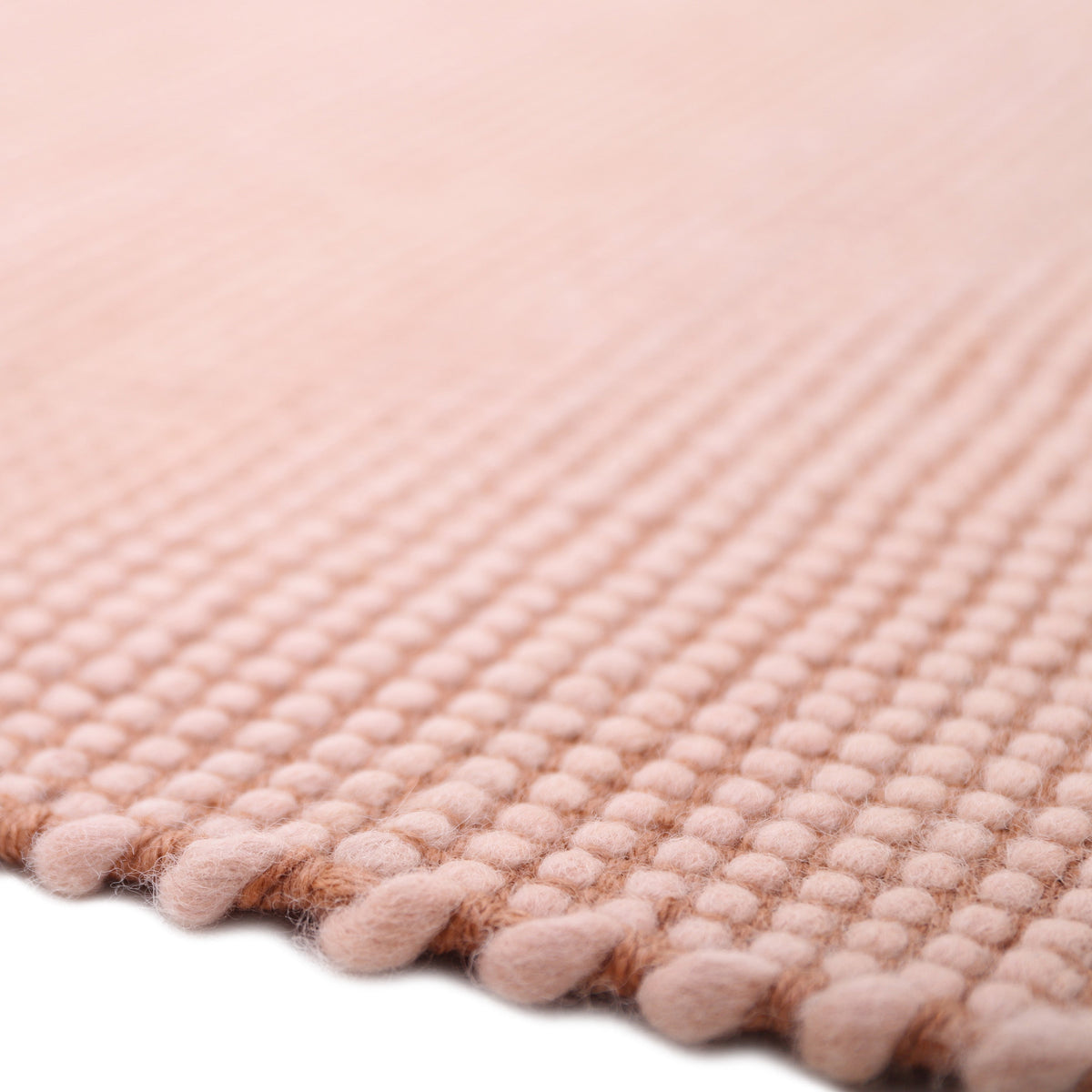 Nattiot Bergen Nude L Contemporary Wool Rug