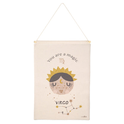 Nattiot Little Virgo Children's Wall Decoration Zodiac Sign Virgo