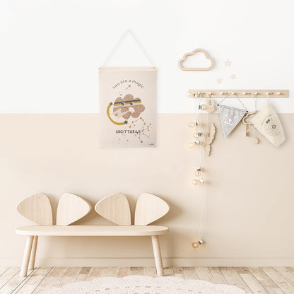 Nattiot Little Sagittarius Children's Wall Decoration Zodiac Sign Sagittarius