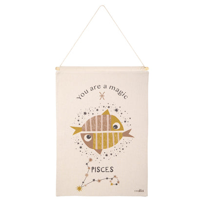 Nattiot Little Pisces Children's Wall Decoration Zodiac Sign Pisces
