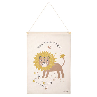 Nattiot Little Leo Children's Wall Decoration Zodiac Sign Leo