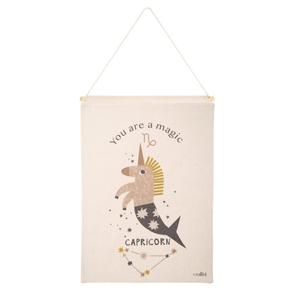 Nattiot Little Capricorn Children's Wall Decoration Zodiac Sign Capricorn