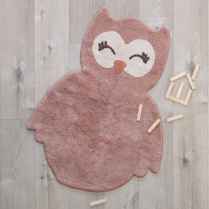 Nattiot Little Pepa Children's Rug Little Owl