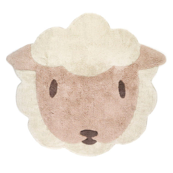 Nattiot Lolho Little Sheep Washable Cotton Children's Rug